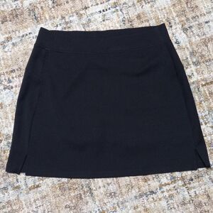 Classic Black Women's Skort - Sleek Knit Mini